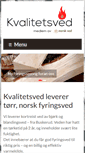 Mobile Screenshot of kvalitetsved.no